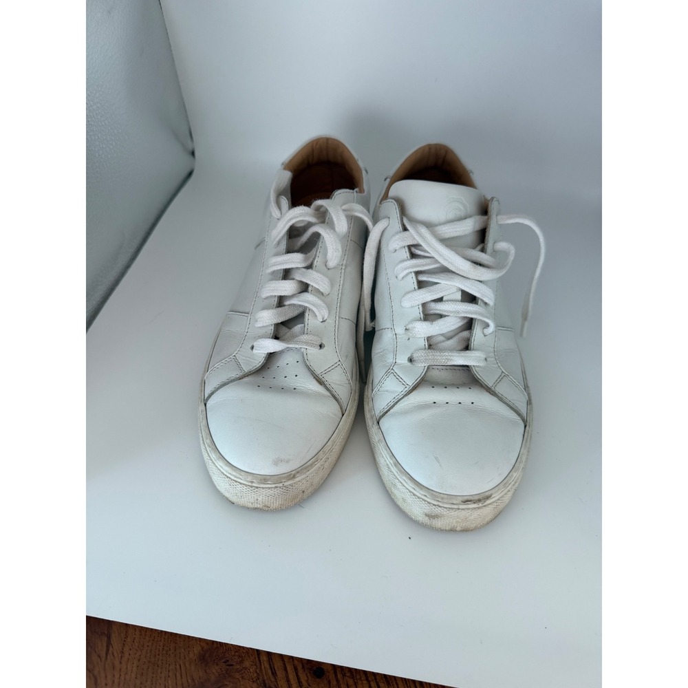 Greats Royale White Leather Sneakers Mens US 9.5 Low Top Made in Italy